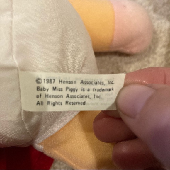 Vintage Miss Piggy and Fozzie Plush - Picture 4 of 5